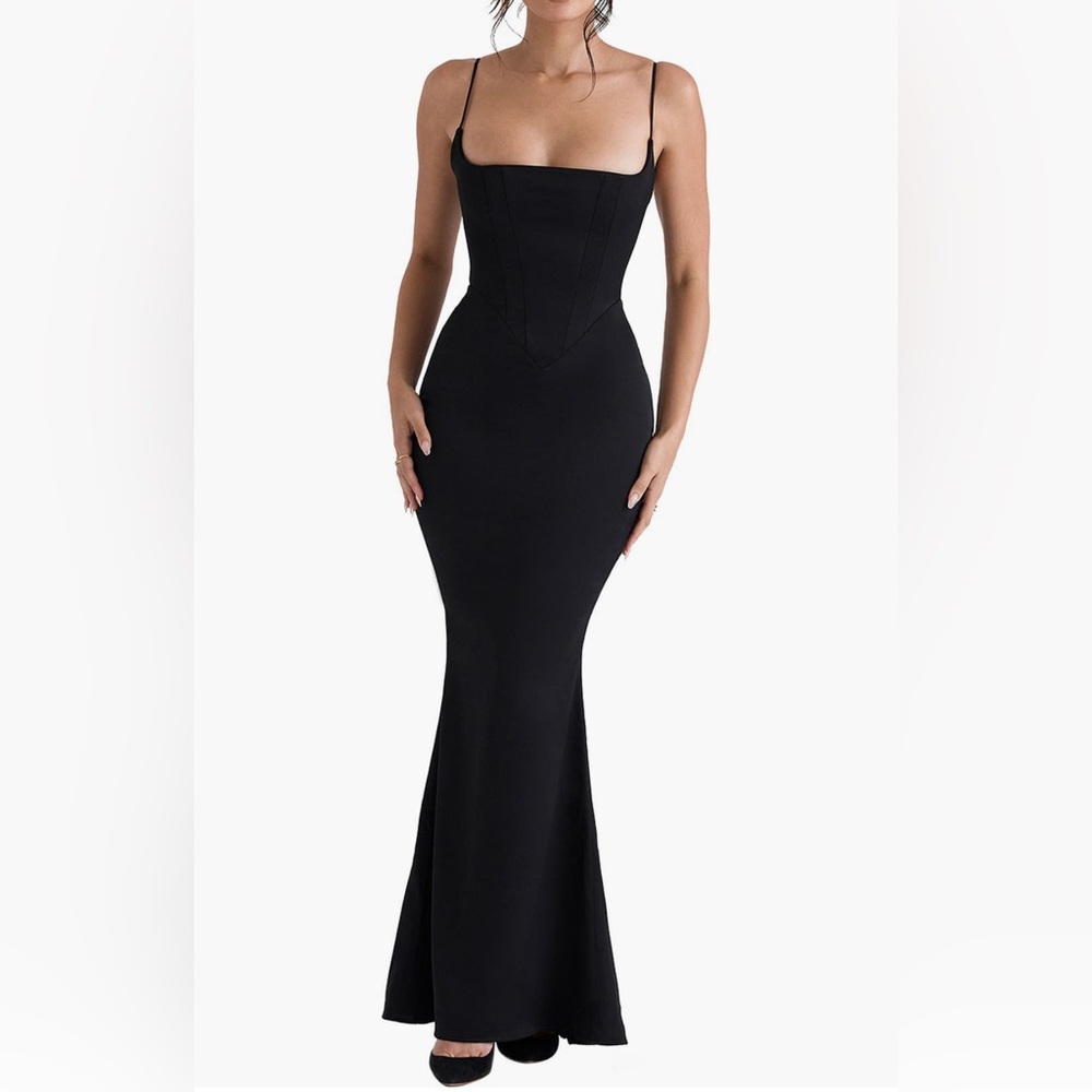 House of CB Olivette Corset Maxi Dress Sz XS